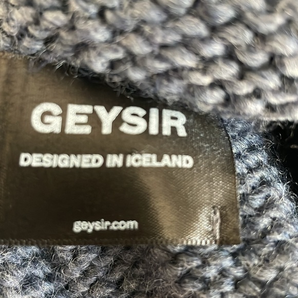 GEYSIR Iceland | Fair Isle Blue Patterned Sweater - Picture 5 of 6